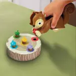 Makkos Mókus - mókus csipesszel, finommotorika fejlesztő társasjáték