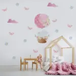 Elefántos Hőlégballon Falmatrica
