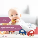 GOKI Kisautó Fából - 0 hó+ Kék - Image 3