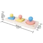 HAPE Montessori Tükrös Forma Puzzle - 10 hó+ - Image 6