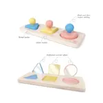 HAPE Montessori Tükrös Forma Puzzle - 10 hó+ - Image 7