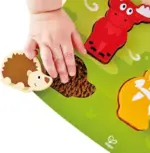HAPE Tapintós Puzzle Erdei Állatok - 24 hó+ - Image 2