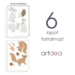 Erdei Állatok Falmatrica - Image 3