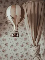 Hőlégballon dekoráció XXL, bézs