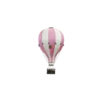 Hőlégballon dekoráció XXL, rózsaszín