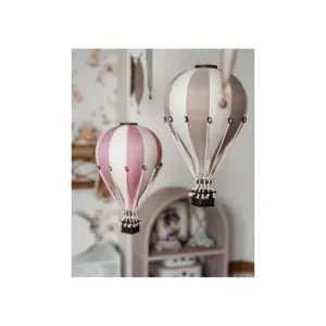 Hőlégballon dekoráció XXL, rózsaszín