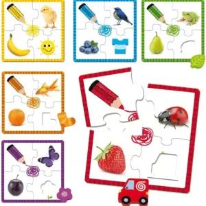 Ismerkedem a színekkel, GOULA puzzle 24 hó+