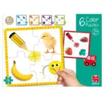 Ismerkedem a színekkel, GOULA puzzle 24 hó+