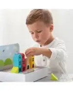 Logikai városépítő feladatkártyákkal