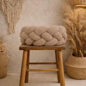 boucle fonat sötét bézs